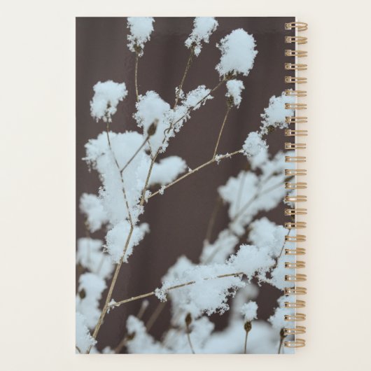 Horse Planner - Winter Theme (Achterkant)