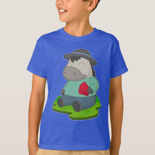 Horse Poker kaarten T-shirt