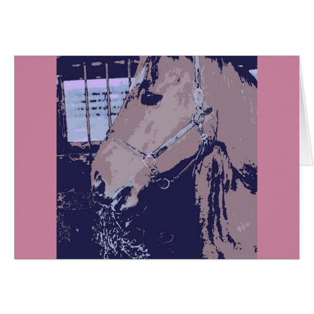 Horse Pop Art (Voorkant Horizontaal)