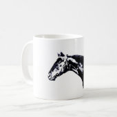Horse Pop Art Koffiemok (Voorkant links)