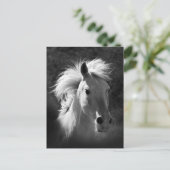 Horse Portrait V Briefkaart (Staand voorkant)