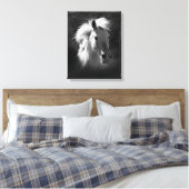 Horse Portrait V Canvas Afdruk (Insitu (Slaapkamer))