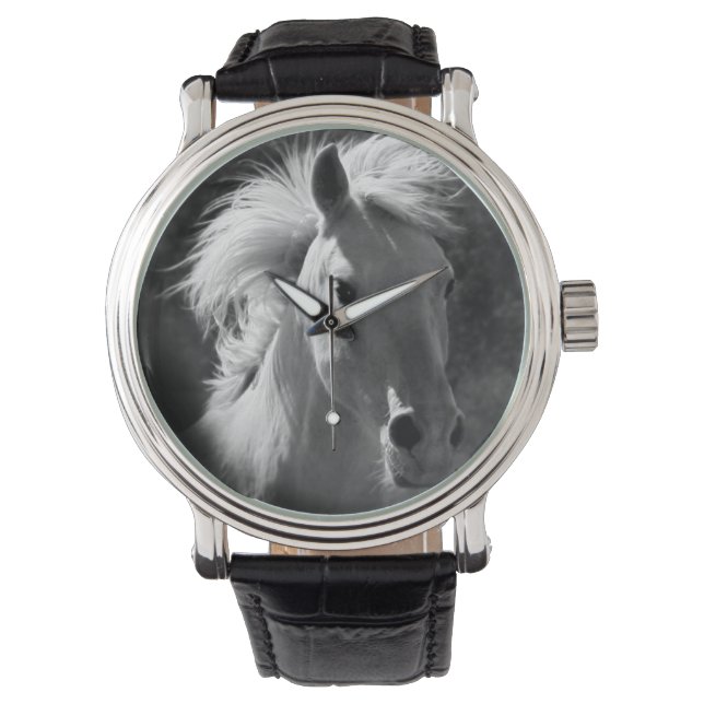 Horse Portrait V Horloge (Voorkant)