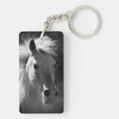 Horse Portrait V Sleutelhanger (achterkant)