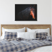 Horse Portrait VII Canvas Afdruk (Insitu (Slaapkamer))