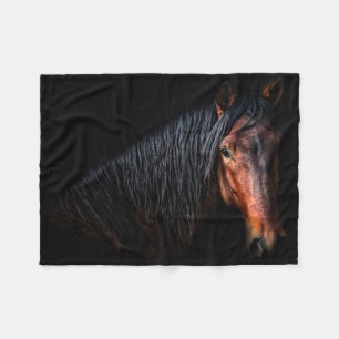 Horse Portrait VII Fleece Deken