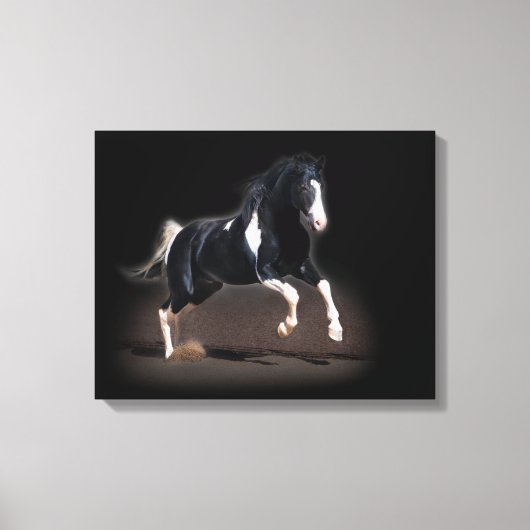 Horse portret VIII Canvas Afdruk (Voorkant)