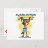 Horse Power Briefkaart (Voorkant / Achterkant)