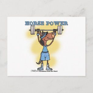 Horse Power Briefkaart