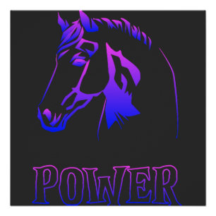 Horse Power Perfect Poster