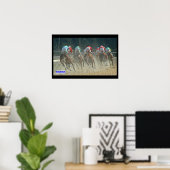 Horse Racing 001 Rear Mowat SpPh Poster (Thuiskantoor)