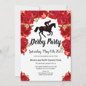 Horse Racing Derby Day Party Invitation (Devant)