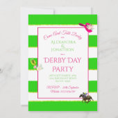 Horse Racing Derby Day Party Invitation (Dos)