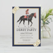 Horse Racing Derby Party Invitation Art 2026 (Debout devant)
