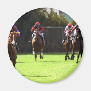 Horse Racing Field Magnet Magneet