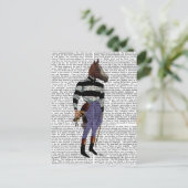 Horse Racing Jockey 2 Briefkaart (Staand voorkant)
