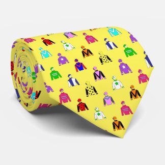 Horse Racing Jockey Silks Stropdas
