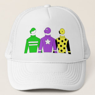 Horse Racing Jockey Silks Trucker Pet