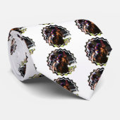 Horse Racing Mannen Necktie Stropdas (Opgerold)