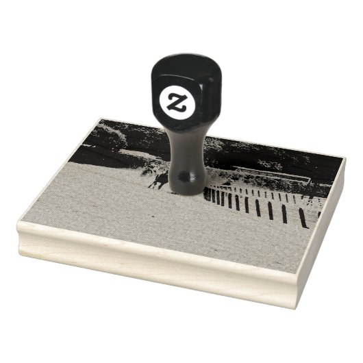 Horse Racing Muddy Track Grunge Rubberstempel (Stempel)