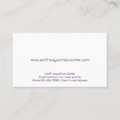 Horse Ranch Business Card Visitekaartje (Achterkant)