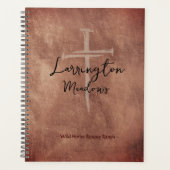 Horse Ranch Business Western Cross Logo Customisé (Devant)