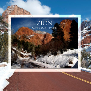 Horse Ranch Mountain, Zion National Park ansichtka Briefkaart