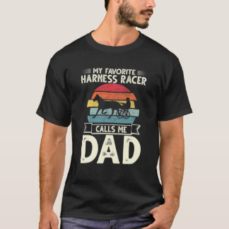 Horse Rider Harness Racing Apparel Retro  E T-shirt