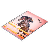 Horse & Rider Hunter Jumper Equestrian Custom Notitieboek (Linkerzijde)