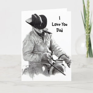 HORSE RIDER, ILove YouDad Kaart