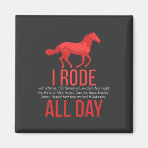 Horse Riding - Horse Ride Magneet