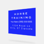 Horse Royal Professional Business Card (Angle)