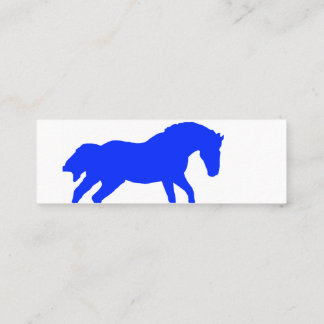 Horse Royal Professional Business Card Mini Visitekaartje