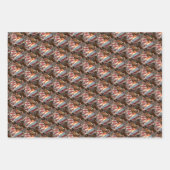 Horse Rustic Barn American Flag Inpakpapier Vel (Voorkant 2)