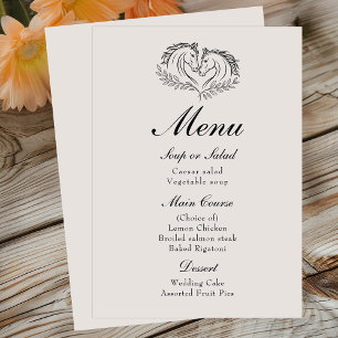 Horse Rustic Boerderij Elegant Country Westerne br Menu