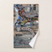 Horse Saddle Horseshoe (Serviette à main)