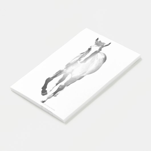 Horse Shadow Post-it® Notes (Schuin)