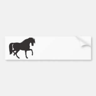 Horse Silhouette Bumpersticker
