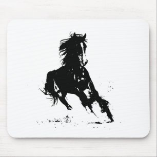 Horse Silhouette Muismat
