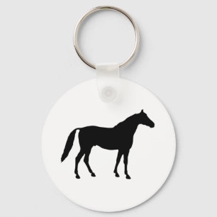 Horse Silhouette Sleutelhanger