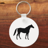 Horse Silhouette Sleutelhanger (Voorkant)