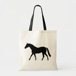 Horse Silhouette Tote Bag