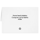 Horse Skeleton (Achterkant Horizontaal)