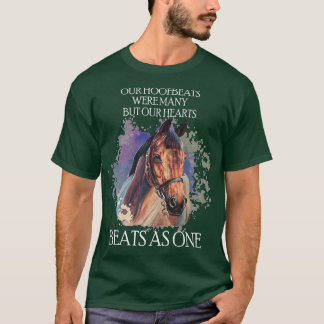 Horse Spiritual Motivation Equestrian Horse Rider  T-shirt