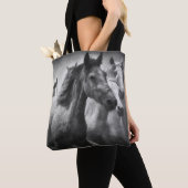 Horse Stampede Canvas tas (Dichtbij)