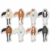 horse sticker set (Devant)