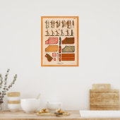  Horse Tack Poster (Keuken)