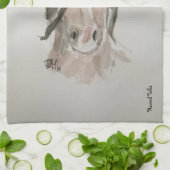 Horse Tea Towel/Kitchen Towel Theedoek (Gevouwen)