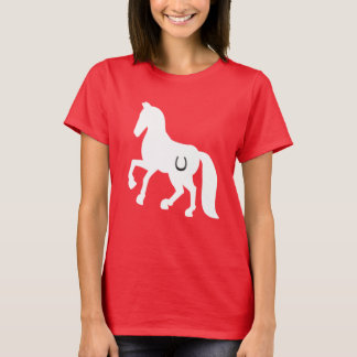 HORSE TEE, GIRLS, HORSESHOE T-SHIRT