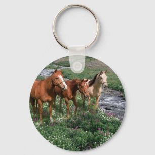 Horse Trio-Sleutelhanger Sleutelhanger